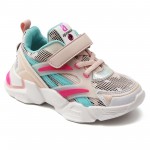 Детские кроссовки Apawwa GC32-1 PINK бело-розовые 27-31